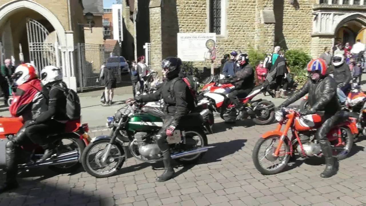 The Italian Motorcycle Ridein at the March 2016 Horsham Italia Festival YouTube