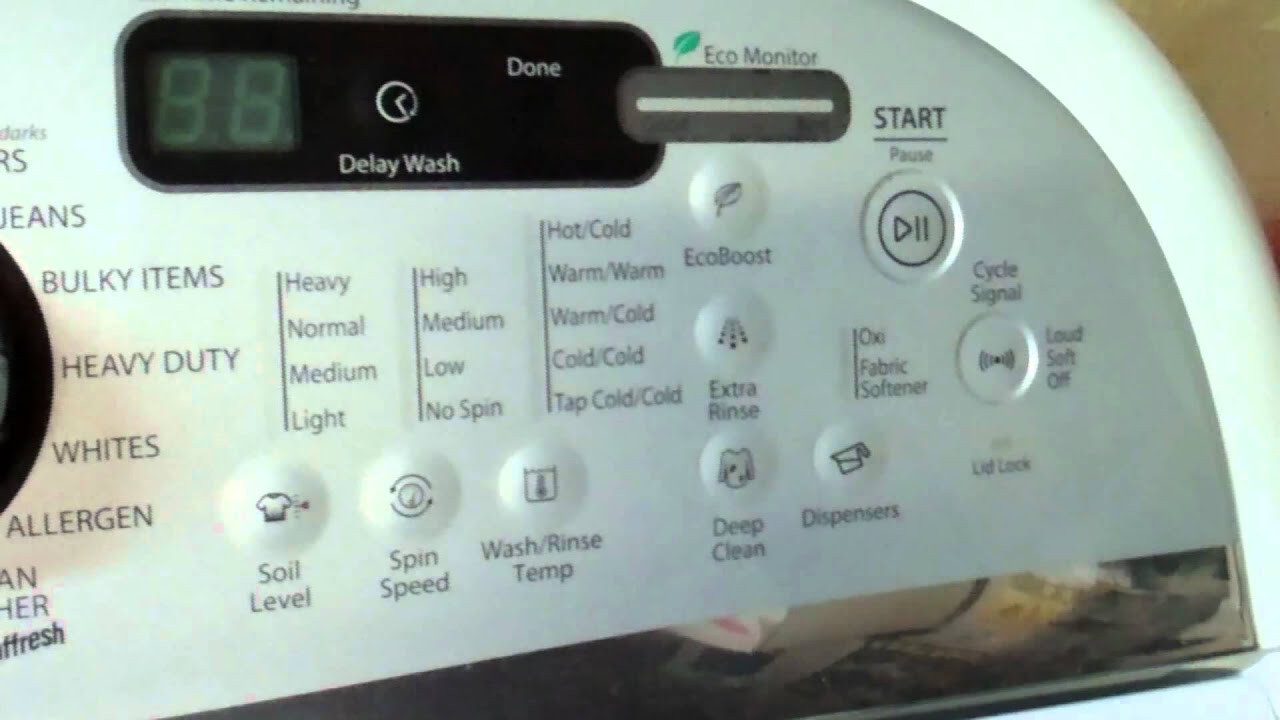 Whirlpool Cabrio washing machine - YouTube