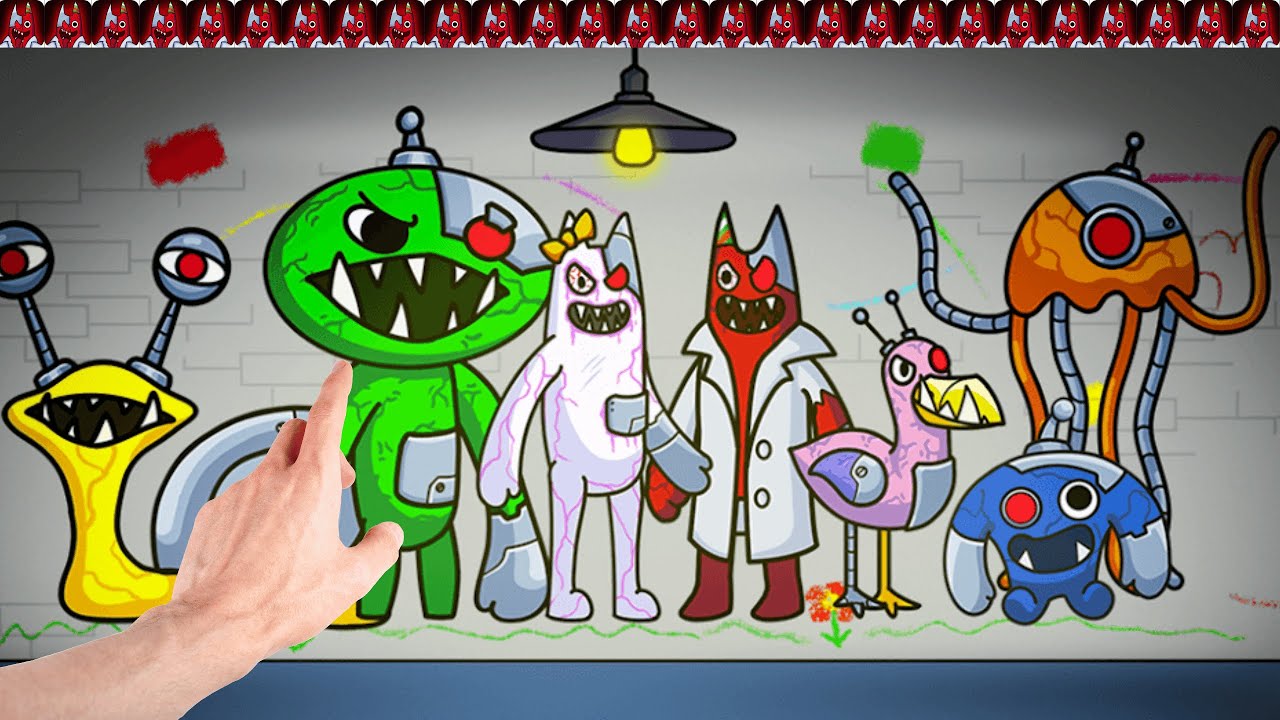 Garten of Rainbow Monsters - XLH GAMER (GamePlay iOS, Android#1)