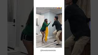 When He Comes Back From Home Chunri Chunri Dance Couple Dance