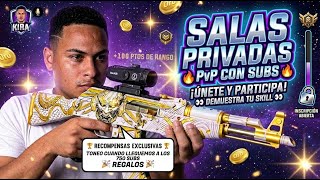 🔥 ¿TIENES SKILL? | SALAS PRIVADAS y PVP con SUSCRIPTORES en Blood Strike 🗡️