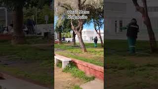 Plaza Mena cerro florida Valparaíso #airelibre #bicicletas #cerros #puerto #ciclistasurbanos