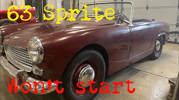 1963 Sprite part 1, no start and lighting problems (DPO wiring mess)