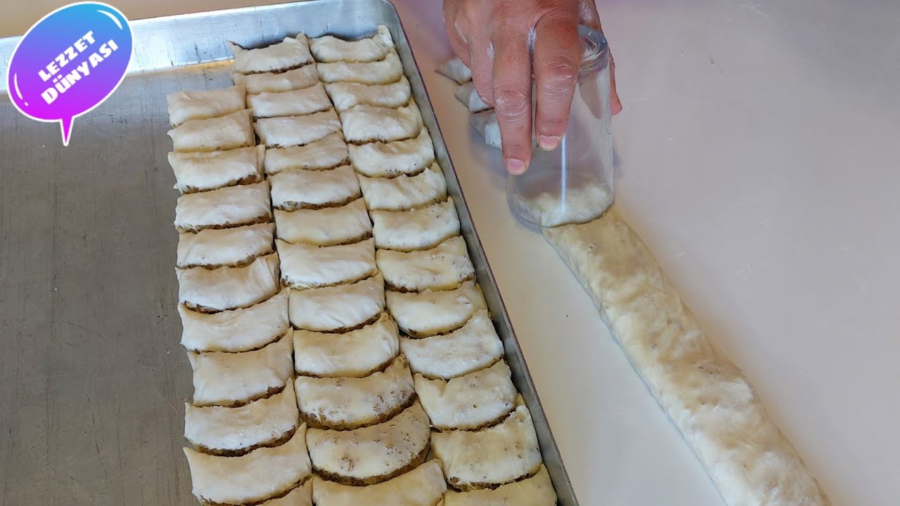 Bu Bayram Bu Tatlıdan Yapmayan Kalmasın 🤩Çıtırlığıyla Damat Çatlatan El Açması Ay Baklava Tarifi