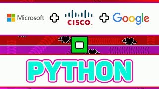 MICROSOFT+CISCO+GOOGLE = PYTHON! Cómo aprender a programar en Python con Microsoft, Cisco y Google