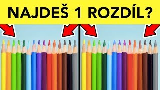 TEST Bystrosti | Pouze ti nejlepší tohle zvládnou (11 rozdílů)