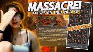 MONSTER BUG INSIDE PLAYER | CRAZY WARS 2K21 | DYING WITHOUT AOL (dropping all) #TibiaFerumbrinha🧙
