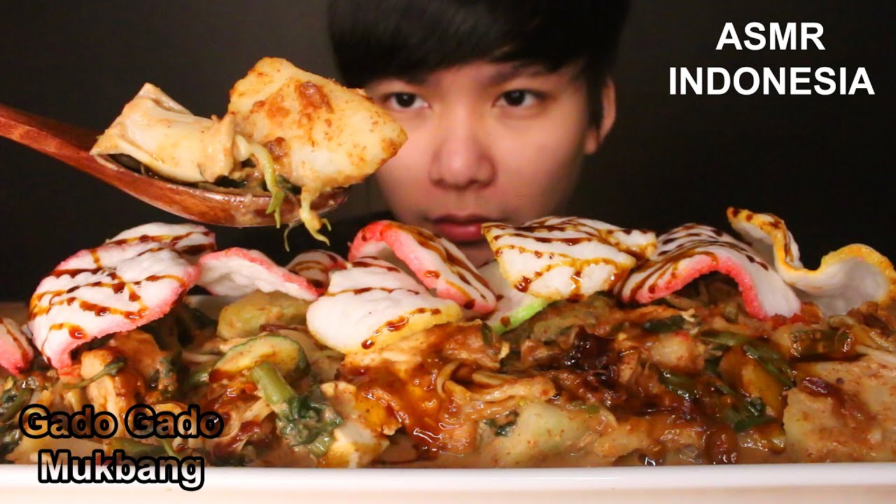 Request ASMR MUKBANG GADO GADO ASMR INDONESIA | Robius ASMR