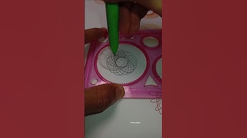 Turning Lines into Art ✨ #art #spirograph #shorts