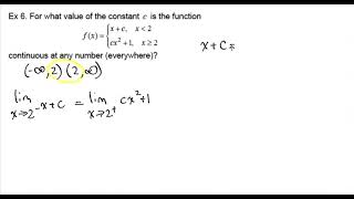 Continuity Example 6