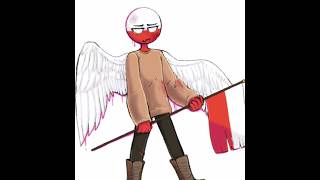 Germany, Ukraine, Russia, Poland Countryhumans