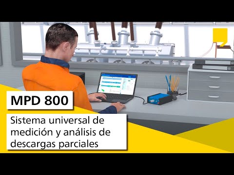 MPD 800 – sistema universal de medición y análisis de descargas parciales