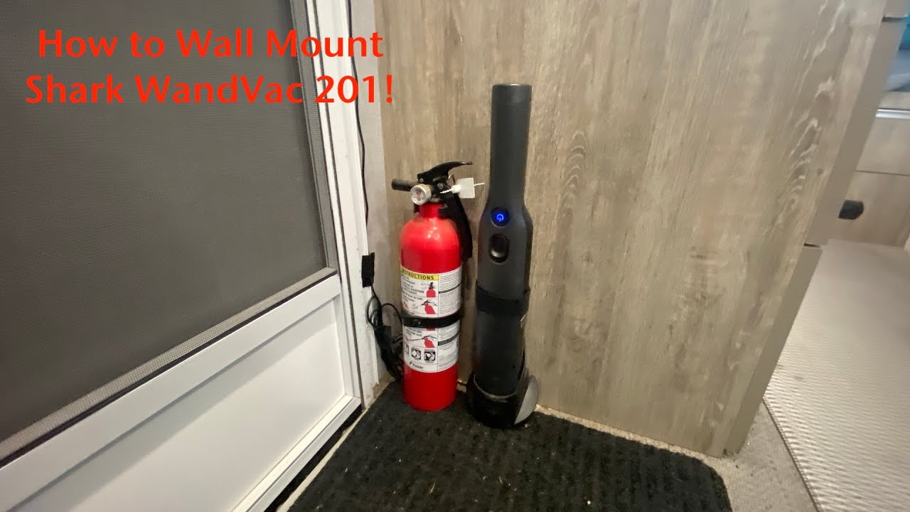 Как закрепить Shark WandVac 201 на стене!
