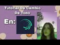 Tutorial de cambio de tono en amishass