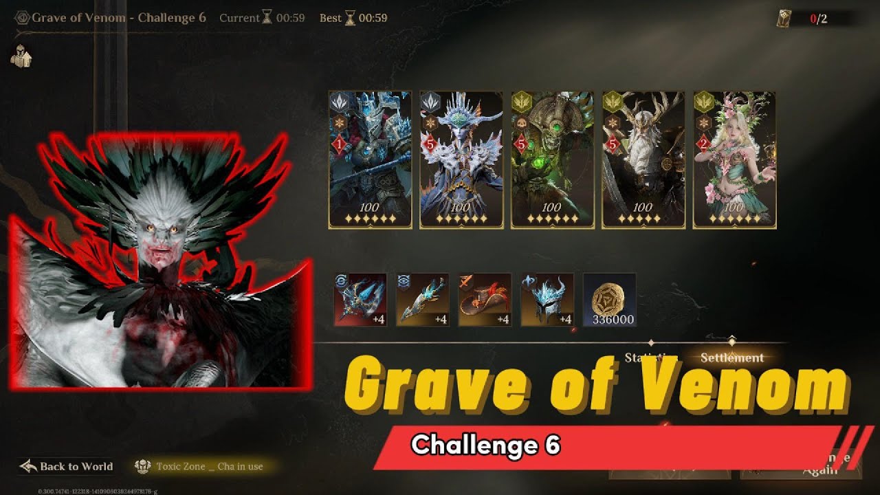Grave of Venom: Challenge 6 | Season 3 | Dragonheir: Silent Gods
