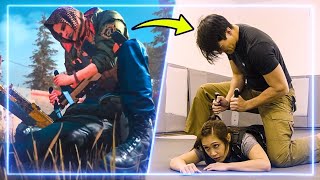 Martial Artists RECREATE Takedowns from Call of Duty Modern Warfare Net Worth