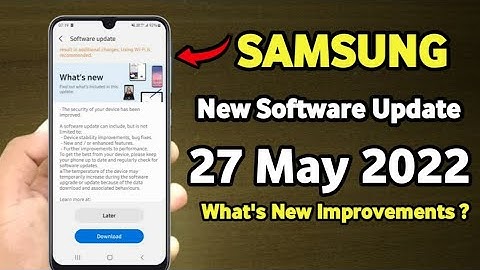 Samsung Phones Got New Software Update | M12 S10 S20 A51 A52 A52S A71 M21 M31 M51 F62 A22 A31 A21s
