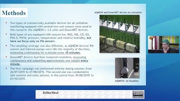 Duška Kleut - PM LOW-COST SENSORS IN-FIELD CALIBRATION: THE INFLUENCE OF SAMPLING COVERAGE...