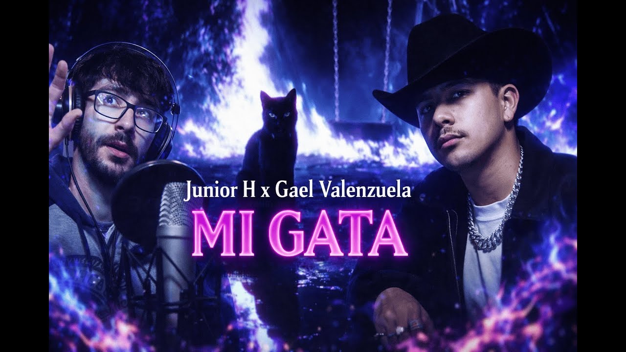 REACCIÓN - Junior H x Gael Valenzuela - MI GATA [Official Video]