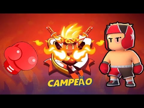 PEGUEI CAMPEÃO NA SEGUNDA CONTAAA!! 🏆 | #stumbleguys