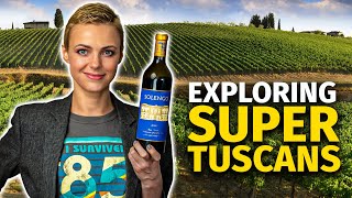 Diversity of SUPER TUSCAN Wines (Tasting 5 Amazing Wines)