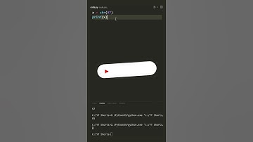 chr() & ord() in Python - Using ASCII Values