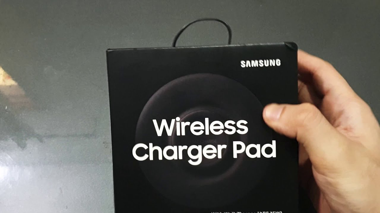 Samsung Wireless Charging Pad (Unboxing) (UHD) YouTube