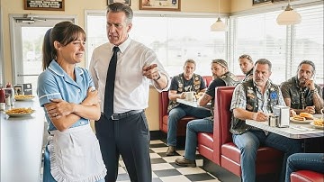 Waitress Fired for Serving Bikers — What Happened the Next Day Shocked Everyone