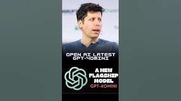 Latest Open AI  GPT-4o | GPT-4omini #ai #openai #openai4o
