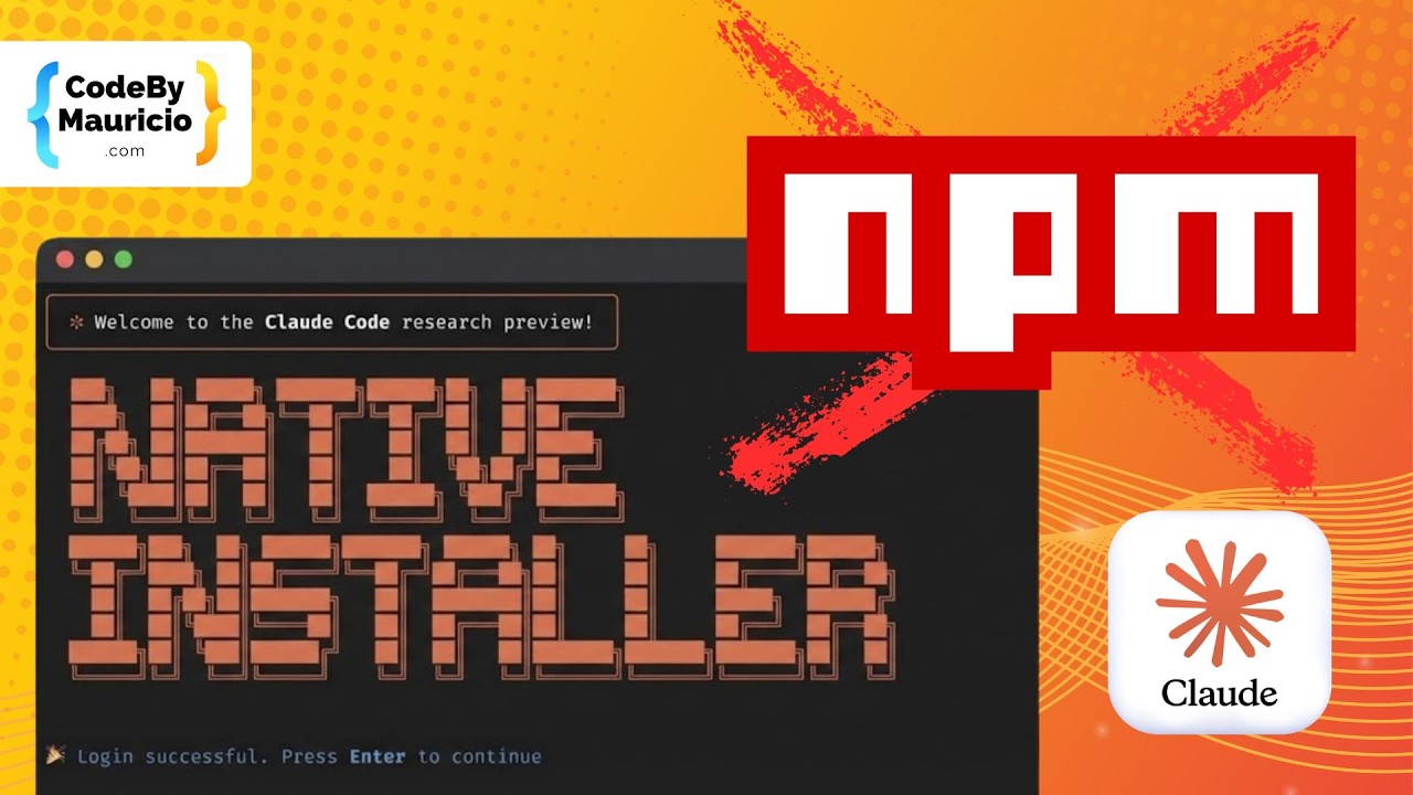 🚀 ¡Instala Claude Code Nativo! Configura el PATH así de fácil 💻 - YouTube