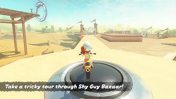 Mario Kart World P-Switch: Take a tricky tour through Shy Guy Bazaar!
