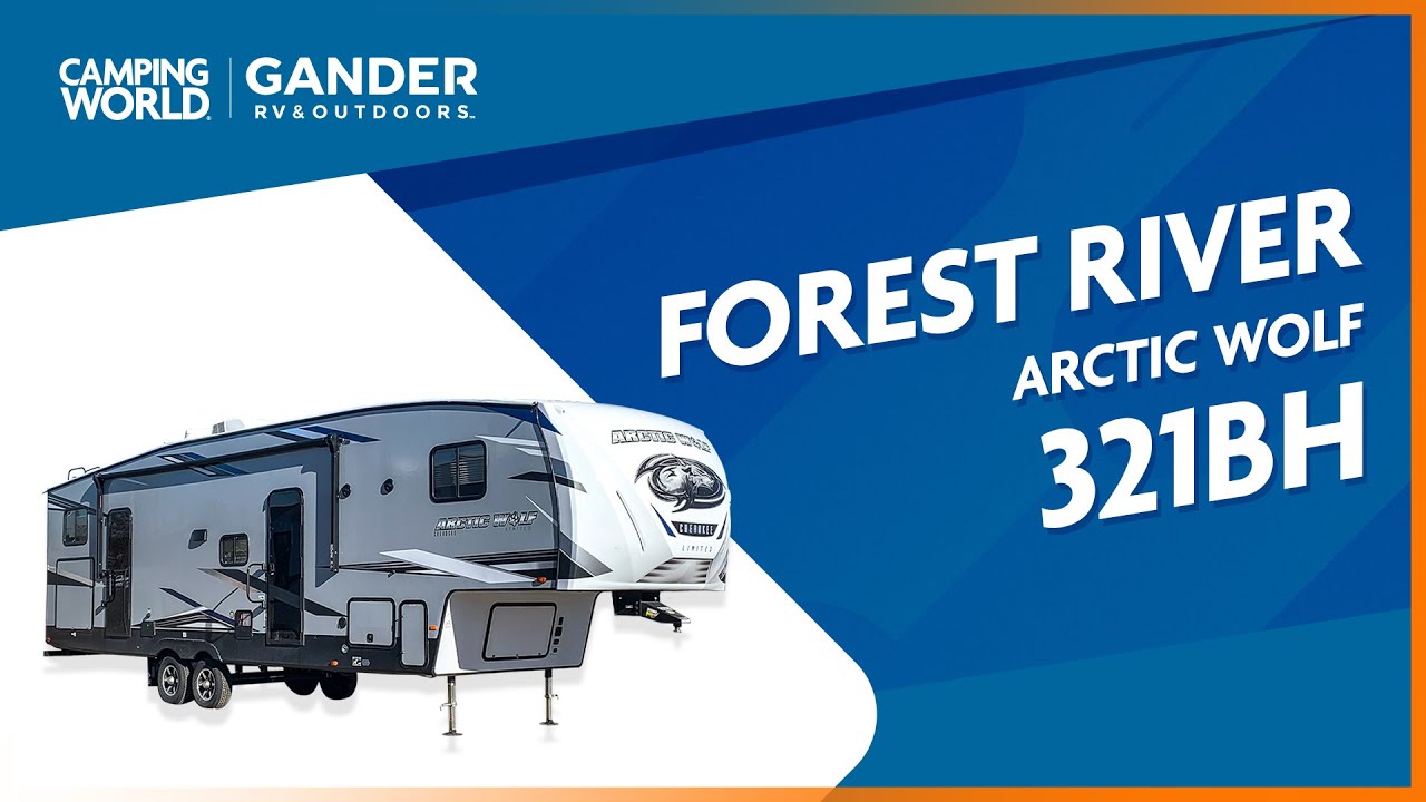 2022 Forest River Arctic Wolf 321BH 5th Wheel RV Review Camping