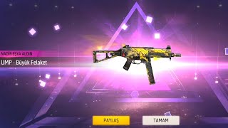 Kasadaki̇ Kutularin Hepsi̇ni̇ Açtim - Efsane Ump? M4A1 Evo Kutulari Açtim Free Fire