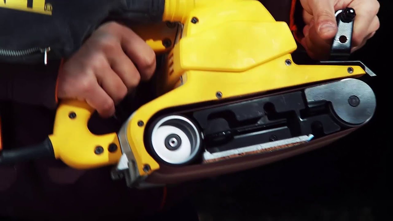 Hur fungerar en bandslipmaskin? YouTube