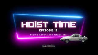 Hoist Time Ep.12 — Engine Mount Replacement (1979 Fiat X1/9) | Fiat X1/9