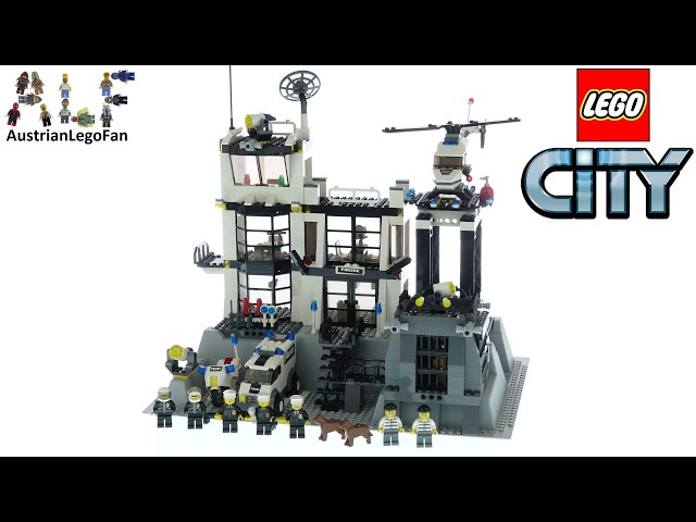 Knop Paranafloden dom LEGO City 7237 Police Station Speed Build - YouTube