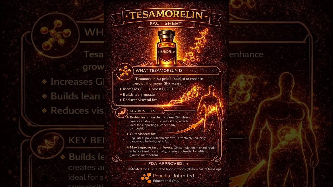 What Is Tesamorelin? | Growth Hormone Signaling Explained  