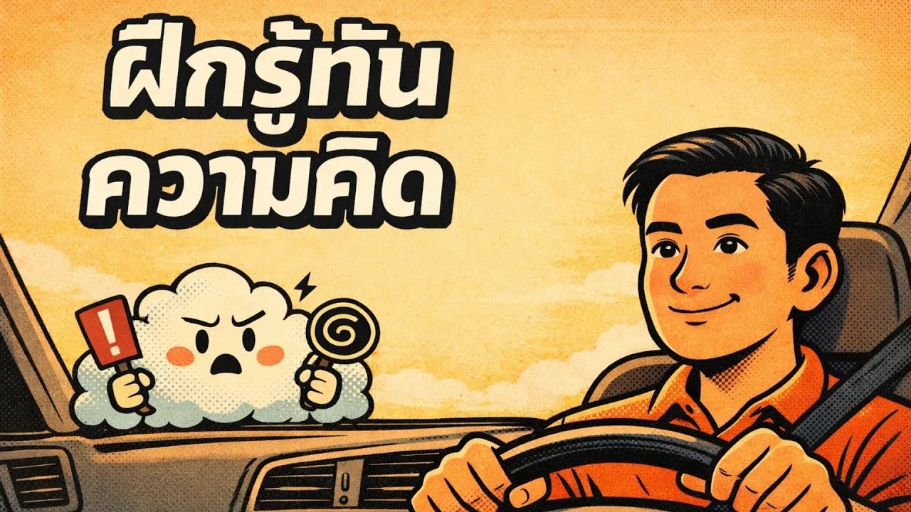ฝึกรู้ทันความคิด: หยุดเชื่อทุกอย่างในหัว แล้วกลับมาคุมชีวิต