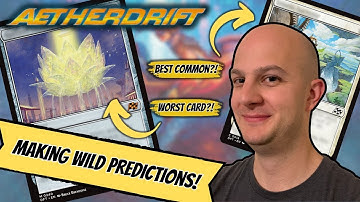 Making Predictions About Aetherdrift Limited Before Ever Playing It! | Drafting Magic the Gathering