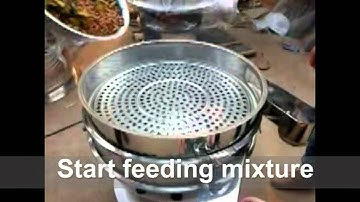 Unit-Fine Vibrating Sieve:Remove Impurites from Groundnuts