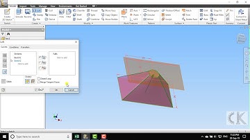 Inventor - Hướng dẫn lệnh loft lấy phần giao - LOFT INTERSECT