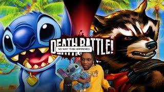 YourRAGE Reacts to Stitch VS Rocket Raccoon (Disney VS Marvel) | DEATH BATTLE!