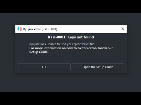 Prod Keys For Ryujinx