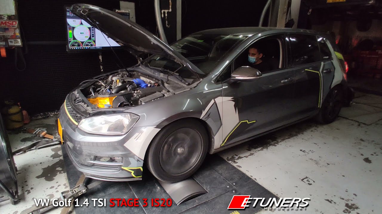 VW Golf 1.4 TSI Stage 3 IS20 - 270whp y 395nm