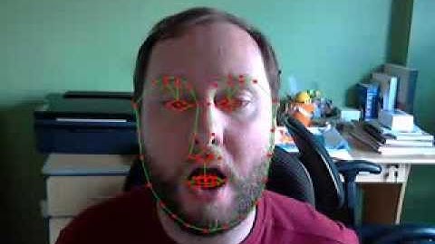 Facial Features Tracking - Test 1