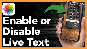 Live tekst op de iPhone in- of uitschakelen