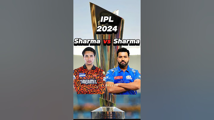 Abhishek Sharma vs Rohit Sharma in IPL 2024 ⚡