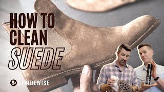 How to Clean Suede Boots - and Protect Them for the Future! Step-By-Step With @TrentonHeath