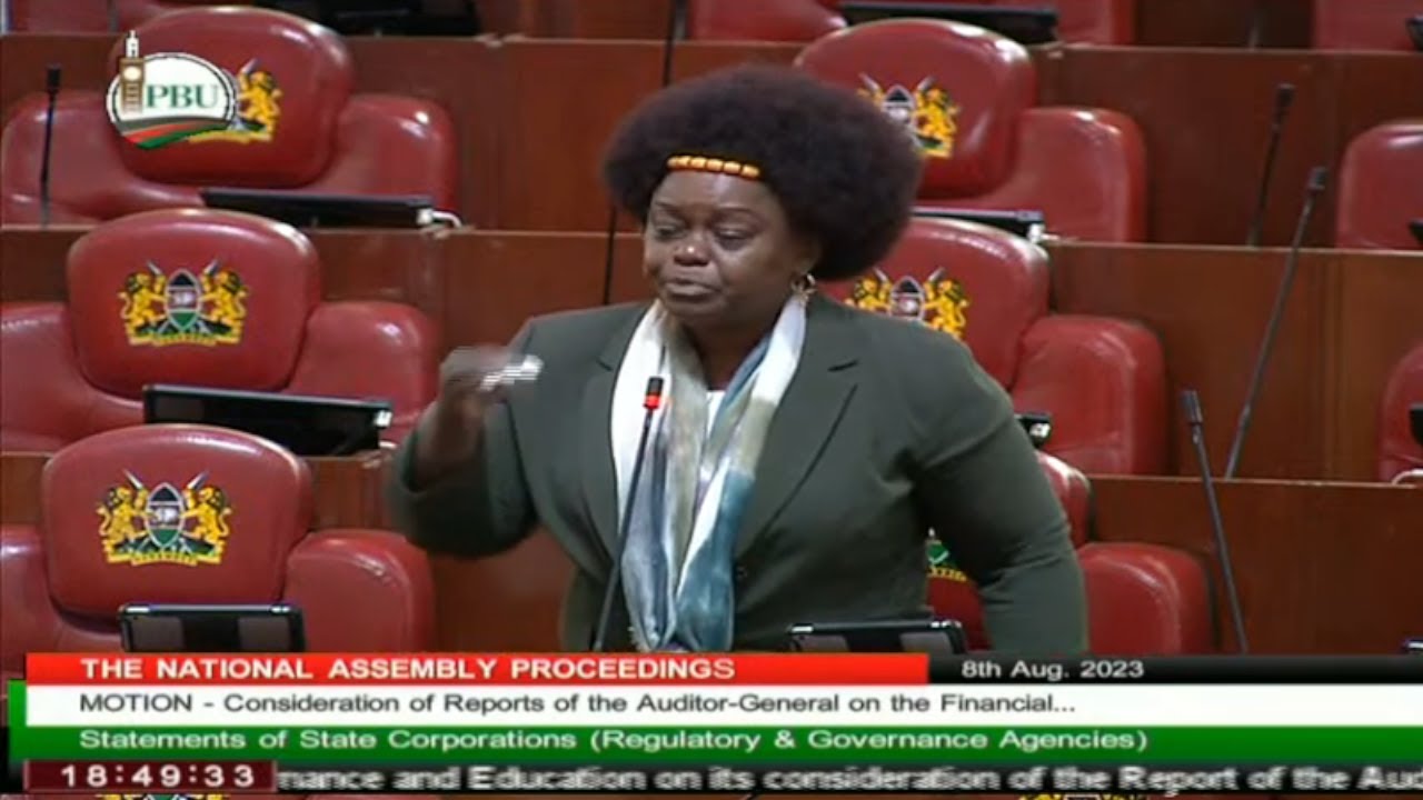 NYAMAZA RESPECT RAILA ODINGA! see how Raila iron lady Millie Odhiambo silenced UDA MPs in Parliament
