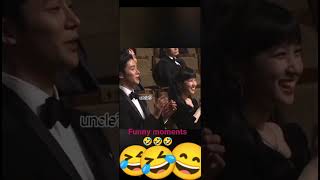 Celebrity funny moments in kbs drama award,she called sister Eun bin but she called uncle rowoon 🤣 funny when Wealth